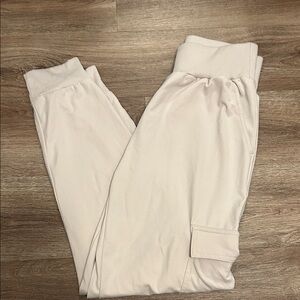 Women's Cream Joggers